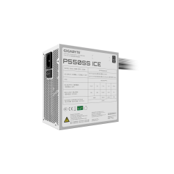 FUENTE  550W GIGABYTE 80PLUS SILVER BLANCO GP-P550SS ICE
