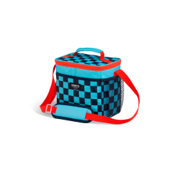 CONSERV BOLSA IGLOO  9LAT KIDS SQUARE LUNCH BLU CHCKR 1P 64302