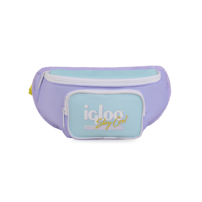 CONSERV BOLSA IGLOO  3LAT FANNY PACK RETRO LILA 1P 63078