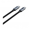 CABLE USB-C 3.2/USB-C 1M FTX-C160-PU31-CMCM2-AG1 20GBPS/NEGRO 115670