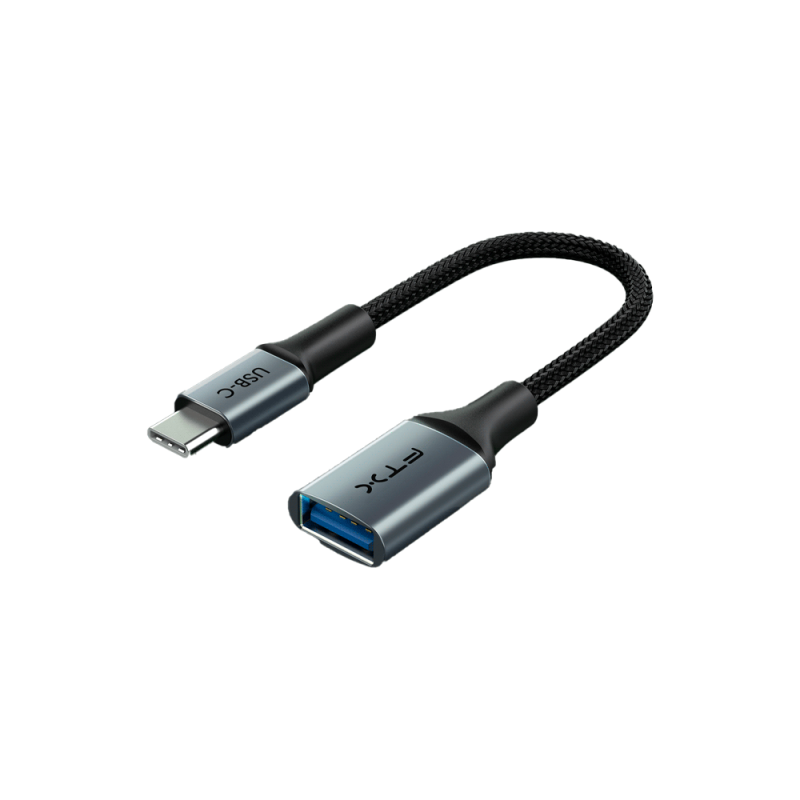 ADAP USB-C /USB-A 3.0 M/H FTX-CMAF3.0-AG0.15 5GBPS/GRIS 115663