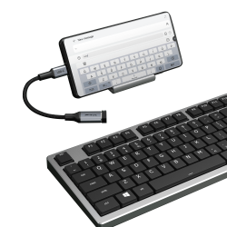 ADAP USB-C /USB-A 3.0 M/H FTX-CMAF3.0-AG0.15 5GBPS/GRIS 115663