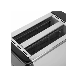 TOSTADORA FTX 2 PANES 750W 220V 6 NIVELES NEGRO/INOX TSR2-75 130833