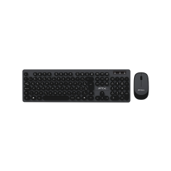 TECLADO+MOUSE WIR FTX KM400 NUM/POR/POP/NEGRO-GRIS 128809
