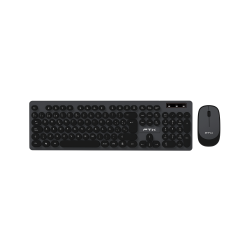 TECLADO+MOUSE WIR FTX KM400 NUM/ESP/POP/NEGRO-GRIS 128793