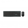 TECLADO+MOUSE WIR FTX KM250 MULT/NUM/POR/NEGRO 128786