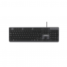 TECLADO USB FTX K87 NUM/POR/NEGRO-GRIS 128700