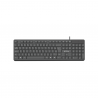 TECLADO USB FTX K87 NUM/POR/NEGRO 128687