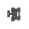 SOPORTE P/TV 23" A 43" FTX 884 30KG/INC5/GIR90/NEGRO 131588