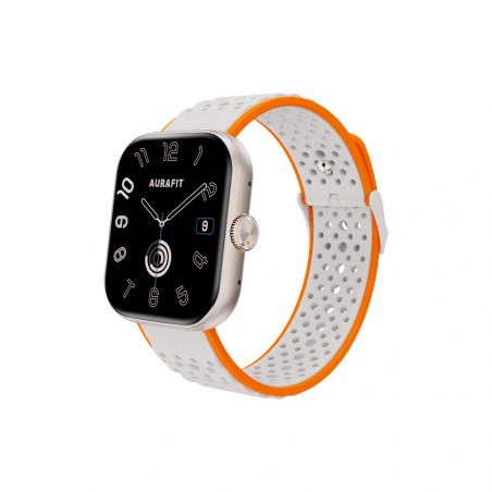 SMARTWATCH FTXUB6M-SVOW 41MM PLATA/BLANCO Y NARANJA 131472